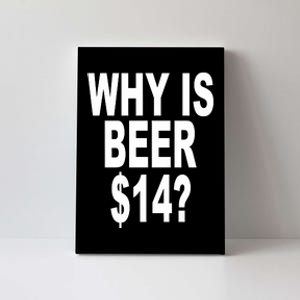 Why Is Beer $14 Canvas