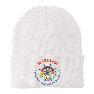 Warning I Bought The Drink Package Cruise Life Cruising Cruise Vacation Knit Cap Winter Beanie