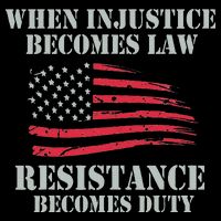 When Injustice Becomes Law Resistance Becomes Duty 16 in Basic Backpack