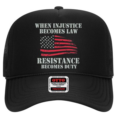 When Injustice Becomes Law Resistance Becomes Duty Trucker Hat