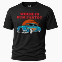 Where Is Bum Farto Funny Performance Shirt