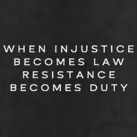 When Injustice Becomes Law Resistance Becomes Duty Adult Drive Performance Visor