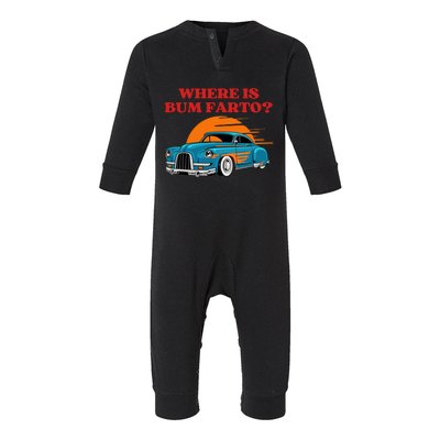 Where Is Bum Farto Infant Fleece One Piece