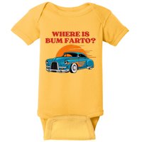 Where Is Bum Farto Baby Bodysuit