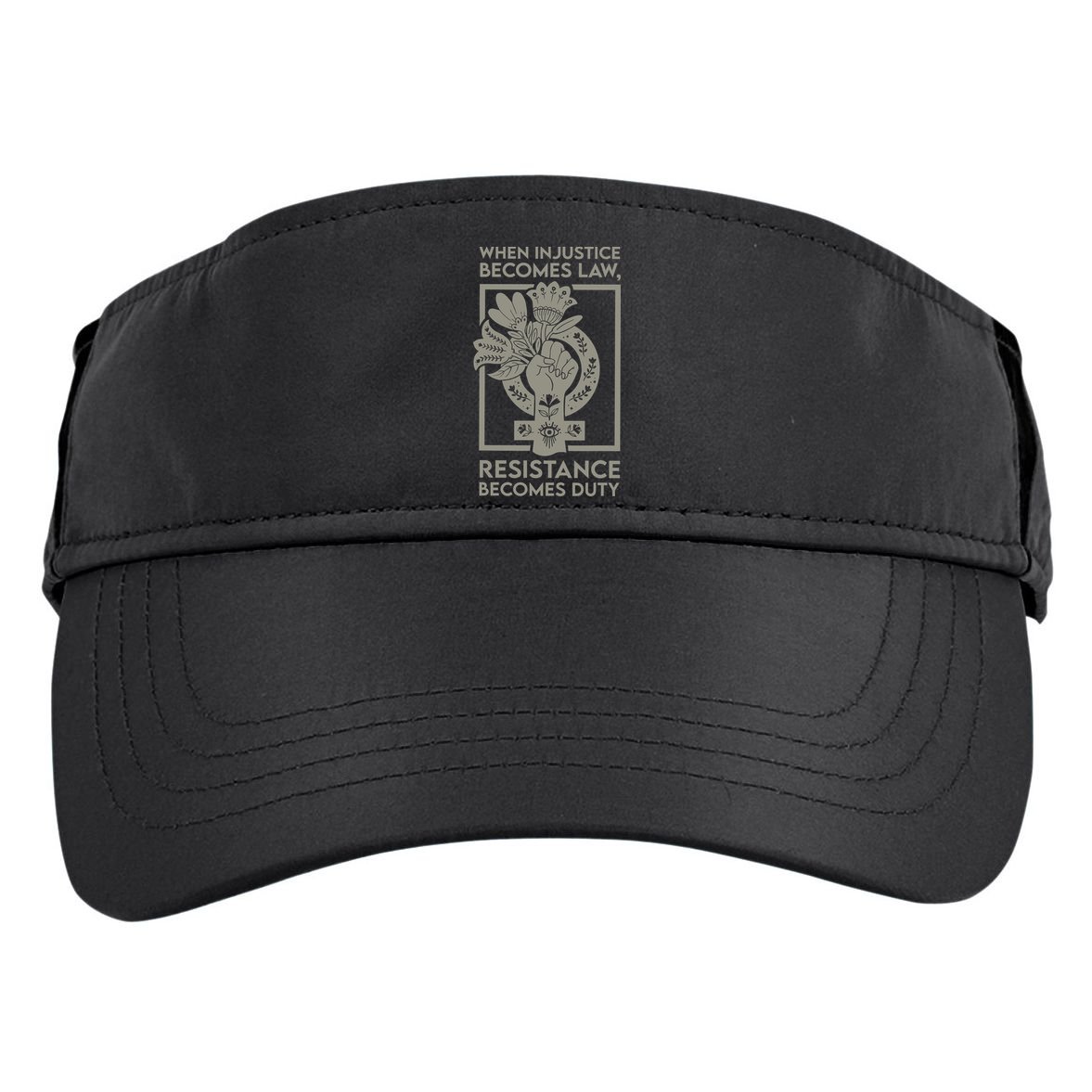 When Injustice Becomes Law Resistance Becomes Duty Adult Drive Performance Visor