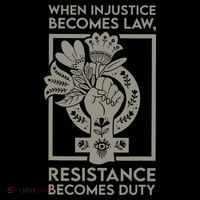 When Injustice Becomes Law Resistance Becomes Duty 16 in Basic Backpack
