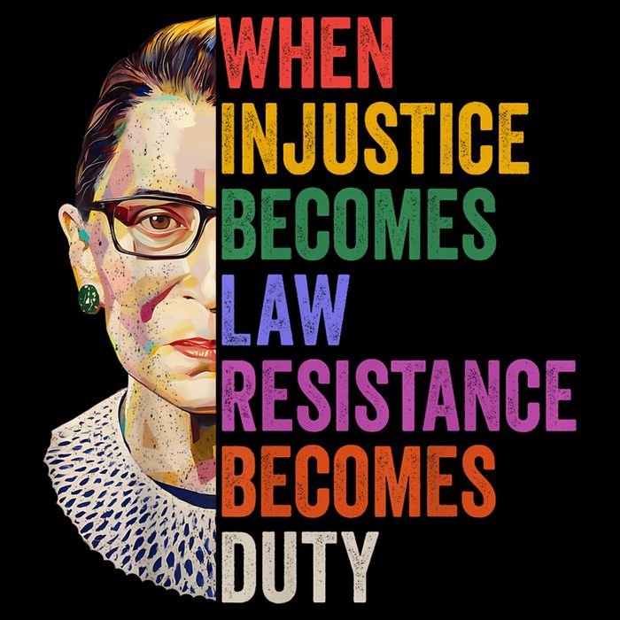 When Injustice Becomes Law Resistance Becomes Duty Rbg Women 16 in Basic Backpack