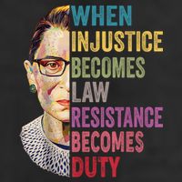 When Injustice Becomes Law Resistance Becomes Duty Feminist Adult Drive Performance Visor