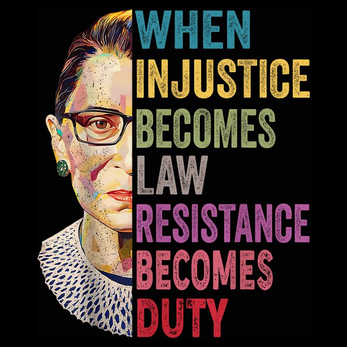 When Injustice Becomes Law Resistance Becomes Duty Feminist Cropped Pullover Crew