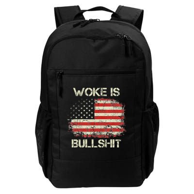 Woke Is Bullshit Backpack