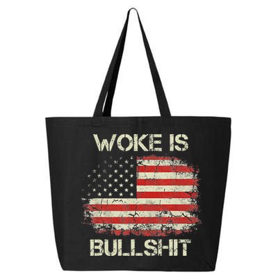 Woke Is Bullshit 25L Jumbo Tote