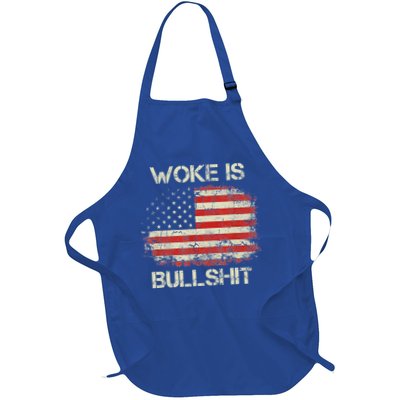 Woke Is Bullshit Apron