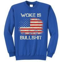Woke Is Bullshit Sweatshirt