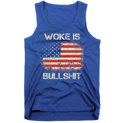 Woke Is Bullshit Tank Top