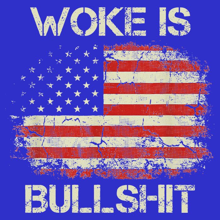 Woke Is Bullshit Zip Tote Bag
