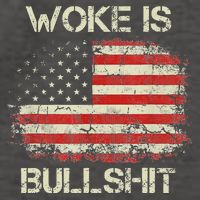 Woke Is Bullshit Vector Backpack