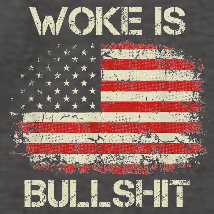 Woke Is Bullshit Vector Backpack
