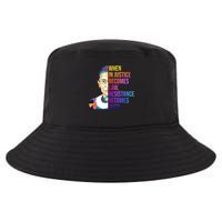 When Injustice Becomes Law Resistance Becomes Duty RBG Cool Comfort Performance Bucket Hat