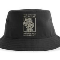 When Injustice Becomes Law Sustainable Bucket Hat