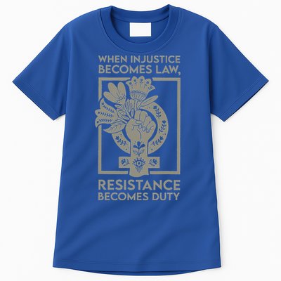 When Injustice Becomes Law Tall T-Shirt