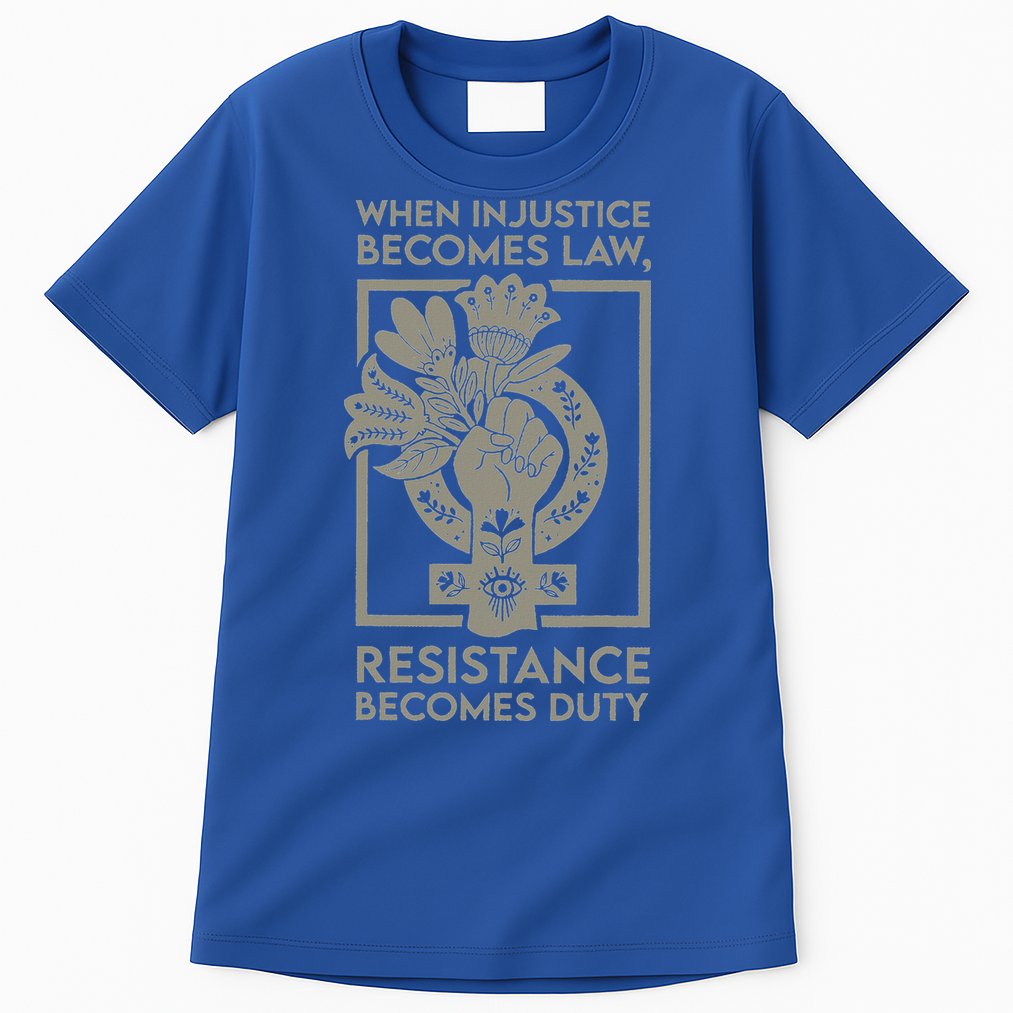 When Injustice Becomes Law Tall T-Shirt