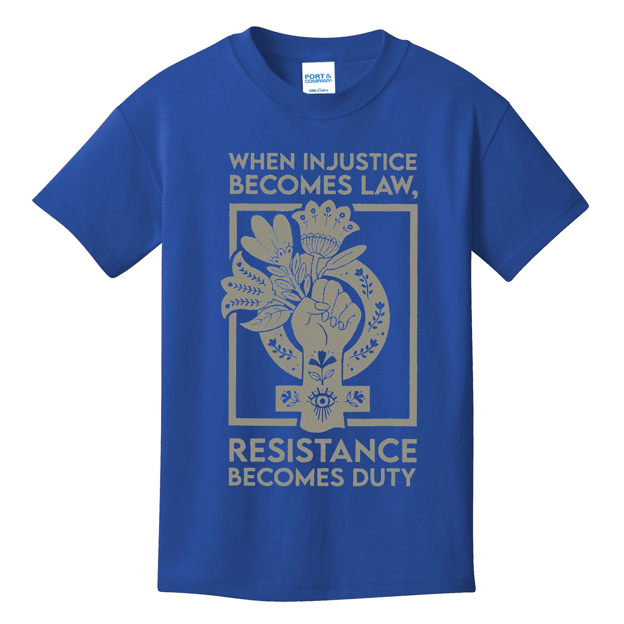 When Injustice Becomes Law Kids T-Shirt