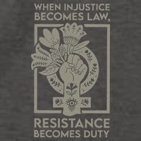 When Injustice Becomes Law Vector Backpack