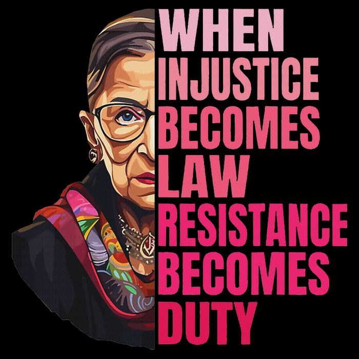 When Injustice Becomes Law Resistance Becomes Duty Rbg Quote Impact Tech Backpack