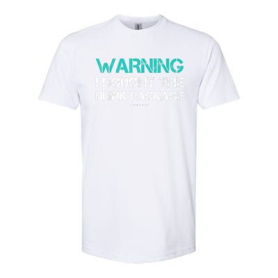 Warning I Bought The Drink Package Funny Cruise S Softstyle CVC T-Shirt