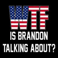 Wtf Is Brandon Talking About 7-Panel Snapback Hat