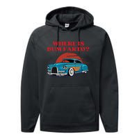 Where Is Bum Farto Retro Performance Fleece Hoodie