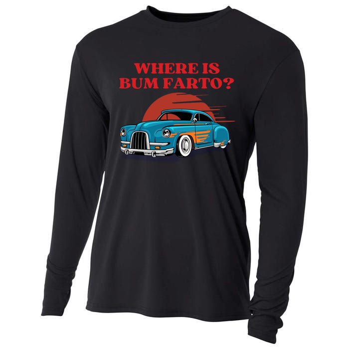 Where Is Bum Farto Retro Cooling Performance Long Sleeve Crew