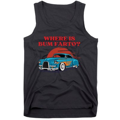 Where Is Bum Farto Retro Tank Top