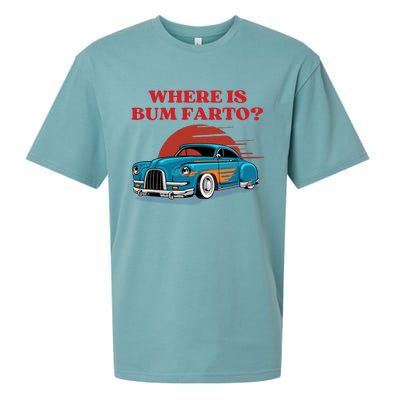 Where Is Bum Farto Retro Sueded Cloud Jersey T-Shirt