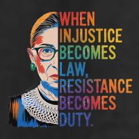 When Injustice Becomes Law Resistance Becomes Duty Rbg Adult Drive Performance Visor