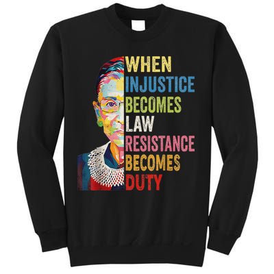 When Injustice Becomes Law Resistance Becomes Duty Sweatshirt
