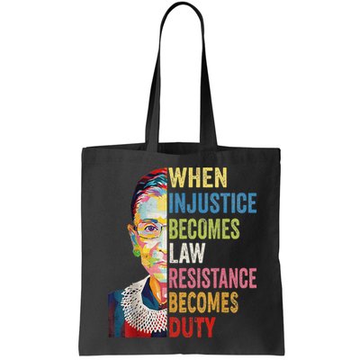 When Injustice Becomes Law Resistance Becomes Duty Bag
