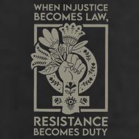When Injustice Becomes Law Resistance Becomes Duty 11oz C Handle Ceramic Mug