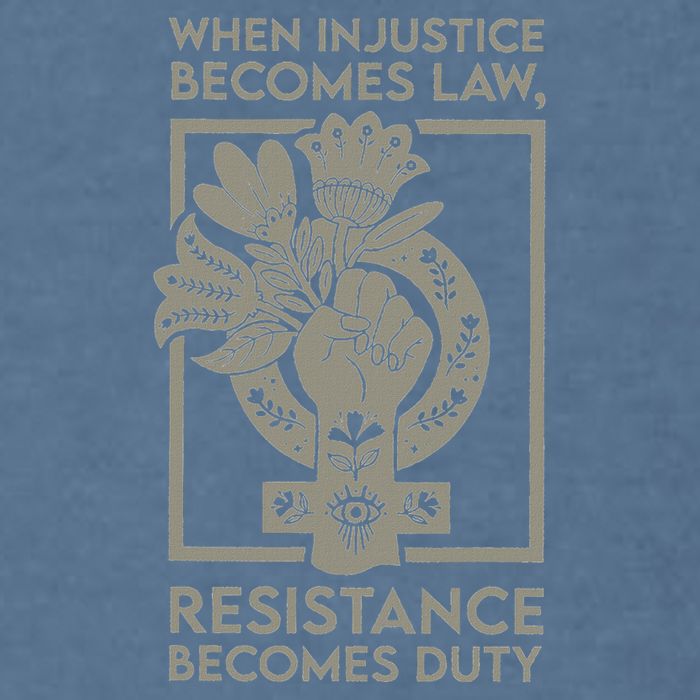 When Injustice Becomes Law Resistance Becomes Duty Garment-Dyed Sweatshirt