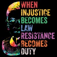 When Injustice Becomes Law Resist Resistance City Backpack