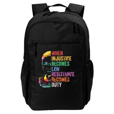 When Injustice Becomes Law Resist Resistance Backpack