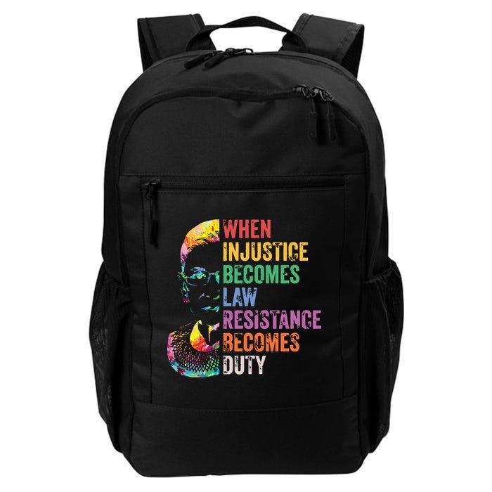When Injustice Becomes Law Resist Resistance Backpack