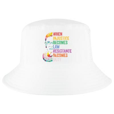 When Injustice Becomes Law Resist Resistance Cool Comfort Performance Bucket Hat