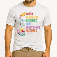 When Injustice Becomes Law Resist Resistance Cooling Performance Crew T-Shirt