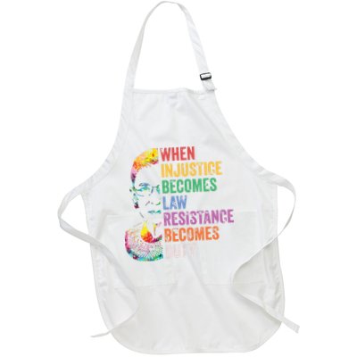 When Injustice Becomes Law Resist Resistance Apron