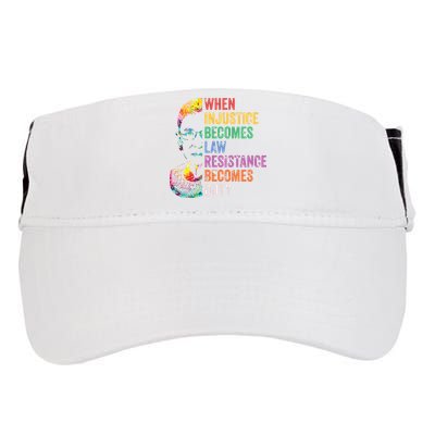 When Injustice Becomes Law Resist Resistance Adult Drive Performance Visor
