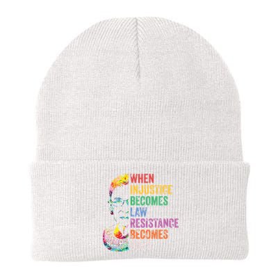 When Injustice Becomes Law Resist Resistance Beanie