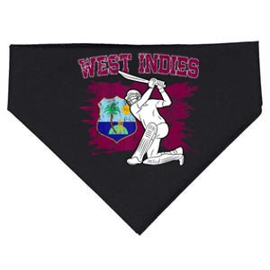 West Indies Cricket 2024 Supporters Cool Cricket Fans USA-Made Doggie Bandana