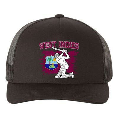 West Indies Cricket 2024 Supporters Cool Cricket Fans Yupoong Adult 5-Panel Trucker Hat