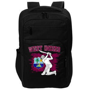 West Indies Cricket 2024 Supporters Cool Cricket Fans Impact Tech Backpack